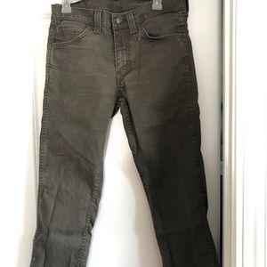 Greenish 511 Levi's Men's Jeans.